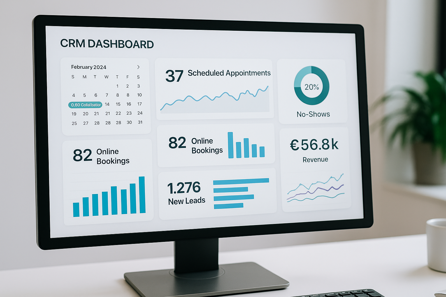 CRM Dashboard Example
